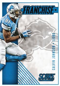 Calvin Johnson Detroit Lions 2016 Panini Score NFL Franchise #22